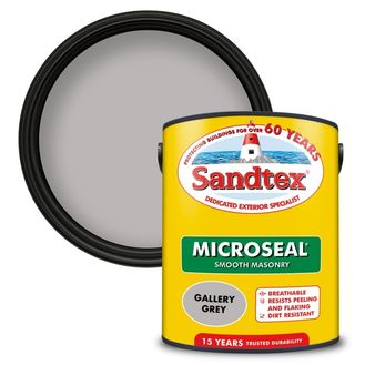 Sandtex Retail 5090794 Smooth Masonry Gall Grey