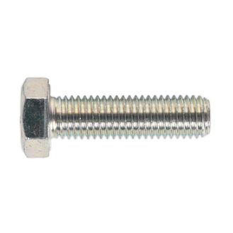 Sealey SS1450 HT Setscrew M14 x 50mm 8.8 Zinc DIN 933 Pack of 10