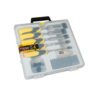 STANLEY® DYNAGRIP™ Chisel with Strike Cap Set, 5 Piece + Accessories