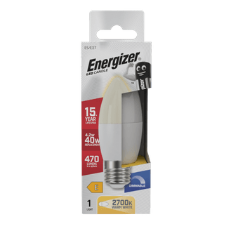 Energizer S29769 Led Cndle 470lm Opal E27 Dimmable