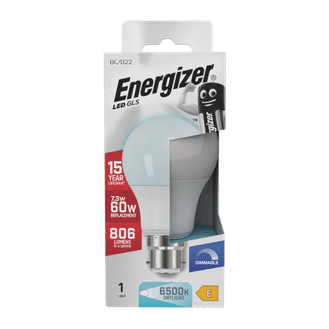 Energizer S29782 Led Gls B22 6500k Dimm 7.3w