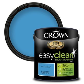 Crown 5101163 Easyclean Matt Emulsion Pkaboo Blu