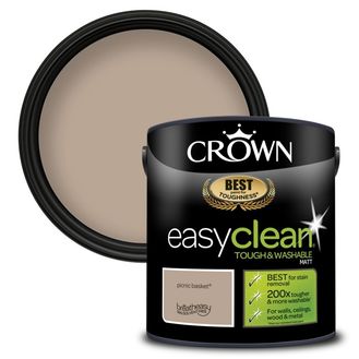 Crown 5101164 Easyclean Matt Emulsion Picnc Bask