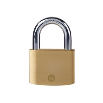 Yale Locks Brass Padlock