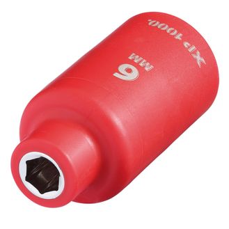 Draper 16335 XP1000&amp;#174; VDE Socket, 3/8" Sq. Dr., 6mm