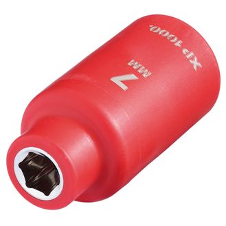 Draper 16336 XP1000&amp;#174; VDE Socket, 3/8" Sq. Dr., 7mm
