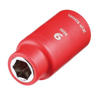 Draper 17605 XP1000&amp;#174; VDE Socket, 3/8" Sq. Dr., 9mm