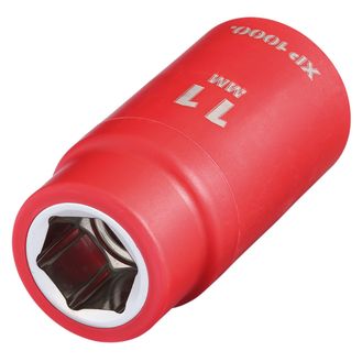 Draper 17621 XP1000&amp;#174; VDE Socket, 3/8" Sq. Dr., 11mm