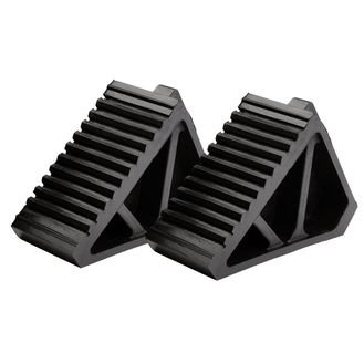 Draper 21132 Rubber Wheel Chocks, 6 Tonne (Pair)