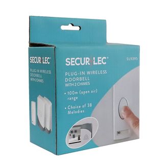 Securlec SL9395 1 Door Bell And 2 Chime