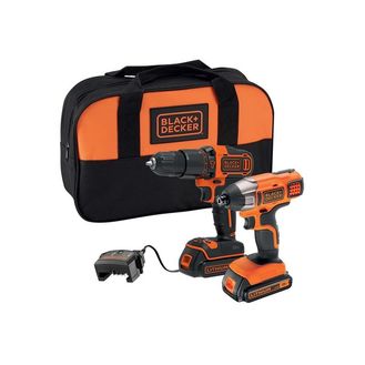 BLACK + DECKER BCK25S2S Twin Kit 18V 2 x 1.5Ah Li-ion
