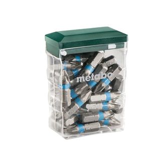 Metabo Bit Box Pozi Bits PZ2 x 25mm (25)