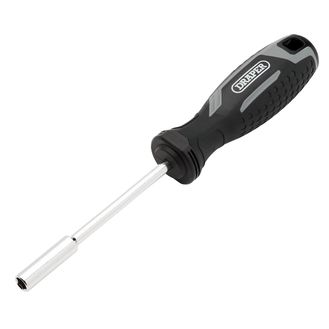 Draper 13427 Soft Grip Magnetic Screwdriver Bit Holder, 1/4" x 100mm