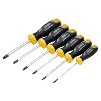 Draper 13435 Draper TX-STAR&amp;#174; Tamperproof Soft Grip Screwdriver Set (6 Piece)