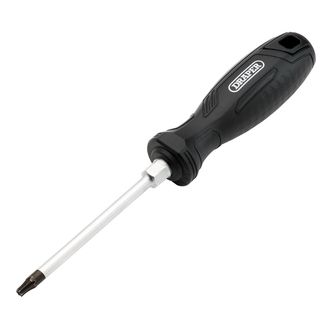 Draper 13573 Draper TX-STAR&amp;#174; Tamperproof Hard Grip Screwdriver, T25H x 100mm