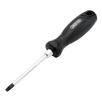 Draper 13576 Draper TX-STAR&amp;#174; Tamperproof Hard Grip Screwdriver, T30H x 100mm