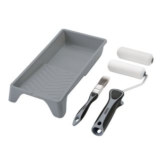 Draper 20797 High-Density Foam Paint Roller and Brush Set with Soft Grip (5 Piece)