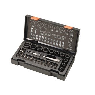 HiKOKI Metric 1/2in Drive Impact Socket &amp; Bit Set, 41 Piece