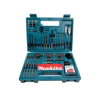 Makita B-53811 Drill &amp; Screwdriver Bit Accessory Set, 100 Piece