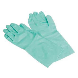 Sealey SSP34 Nitrile Gauntlets for use with Thinners 355mm Cuffed Pair