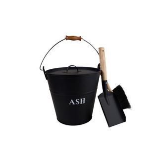 Hearth Home HH410 Deluxe Ash Bucket &amp; Tidy Set