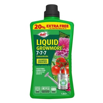 Doff F-HI-A20-DEX Liquid Growmore Conc Extra Fill