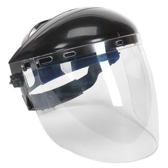 Sealey SSP78 Deluxe Brow Guard with Aspherical Polycarbonate Full Face Shield