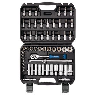 Draper 24228 HI-TORQ® Metric Socket and Bit Set, 3/8" Sq. Dr. (58 Piece)
