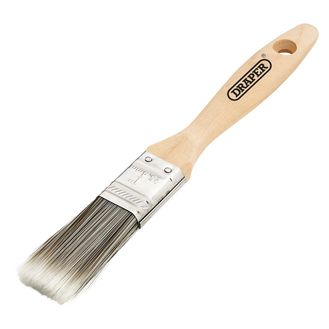 Draper 20435 Paint Brush with Wood Handle, 1"