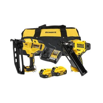 DEWALT DCK246P2 XR Nailer Kit 18V 2 x 5.0Ah Li-ion