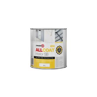 Zinsser ZN7090001D1 Allcoat White S/B Stain Killer
