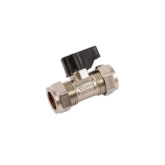 Securplumb SU9984 Handled Chrome Iso Valve