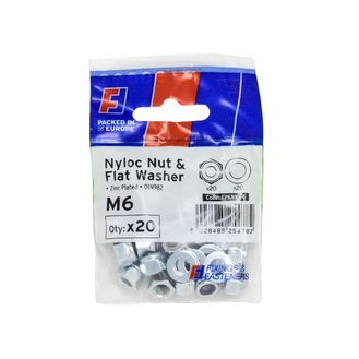 ForgeFix Nyloc Nut &amp; Washer, ForgePack