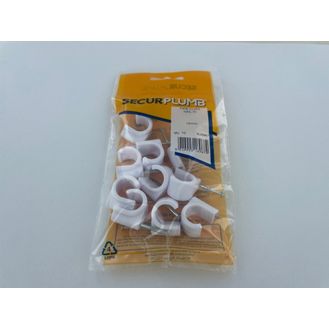 Securplumb SU8967 Pipe Clips Nail In 15mm