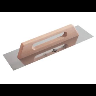 RUBI TILING TOOLS Steel Trowel Wooden Handle 19in