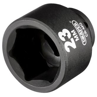 Draper 20172 Draper Hi-TORQ&amp;#174; Impact Socket, 3/8" Sq. Dr., 23mm