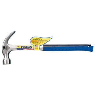 Draper 23538 Estwing E3-20C Curved Claw Hammer (International), 20oz/560g