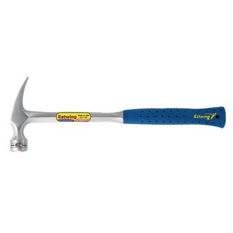 Draper 23552 Estwing E3-22SM Milled Face Straight Framing Hammer, 22oz/616g, 16"
