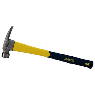Draper 24084 Estwing EMRF22S Sure Strike Straight Claw Framing Hammer with Fibreglass Handle, 22oz/567g