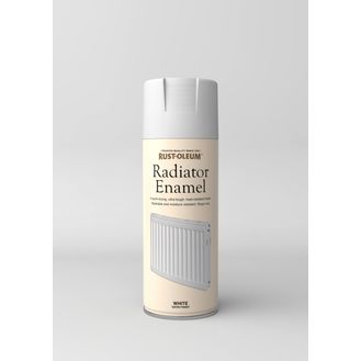 Rustoleum AE0060002E8 Rad Enamel White Satin S/Pnt