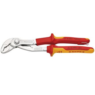Draper 26007 KNIPEX 87 26 250 T BK Cobra&amp;#174; VDE High-Tech Water Pump Pliers, 250mm