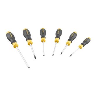 STANLEY® Hand Tools CUSHION GRIP™ Screwdriver Set, 6 Piece