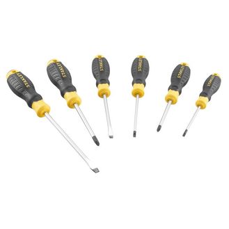 STANLEY® Hand Tools CUSHION GRIP™ Screwdriver Set, 6 Piece
