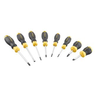 STANLEY® Hand Tools CUSHION GRIP™ Screwdriver Set, 8 Piece