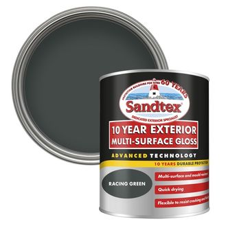 Sandtex 5101326 10 Year Multi Surface Gloss Racing Green