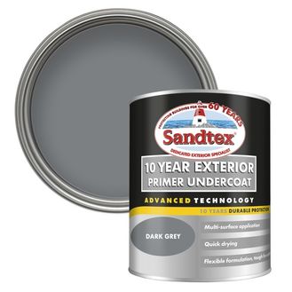 Sandtex 5101331 10 Year Primer Undercoat Dark Grey