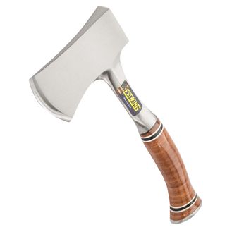 Draper 23501 Estwing E14A Sportsman's Axe with Leather Grip, 3-1/4"/83mm
