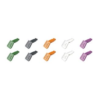 Draper 25073 KNIPEX 00 61 10 C V02 ColorCode Clips Color Mix 2 (10 Pieces) 122 mm
