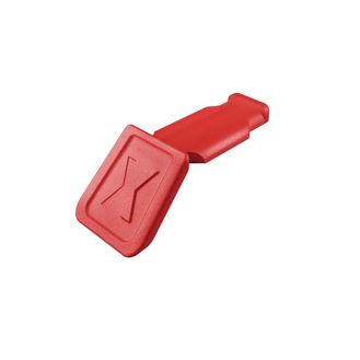 Draper 25124 KNIPEX 00 61 10 CR ColorCode Clips Red (10 Pieces), 122mm