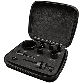 ABRACS Electricians Cobalt Hole Saw Kit